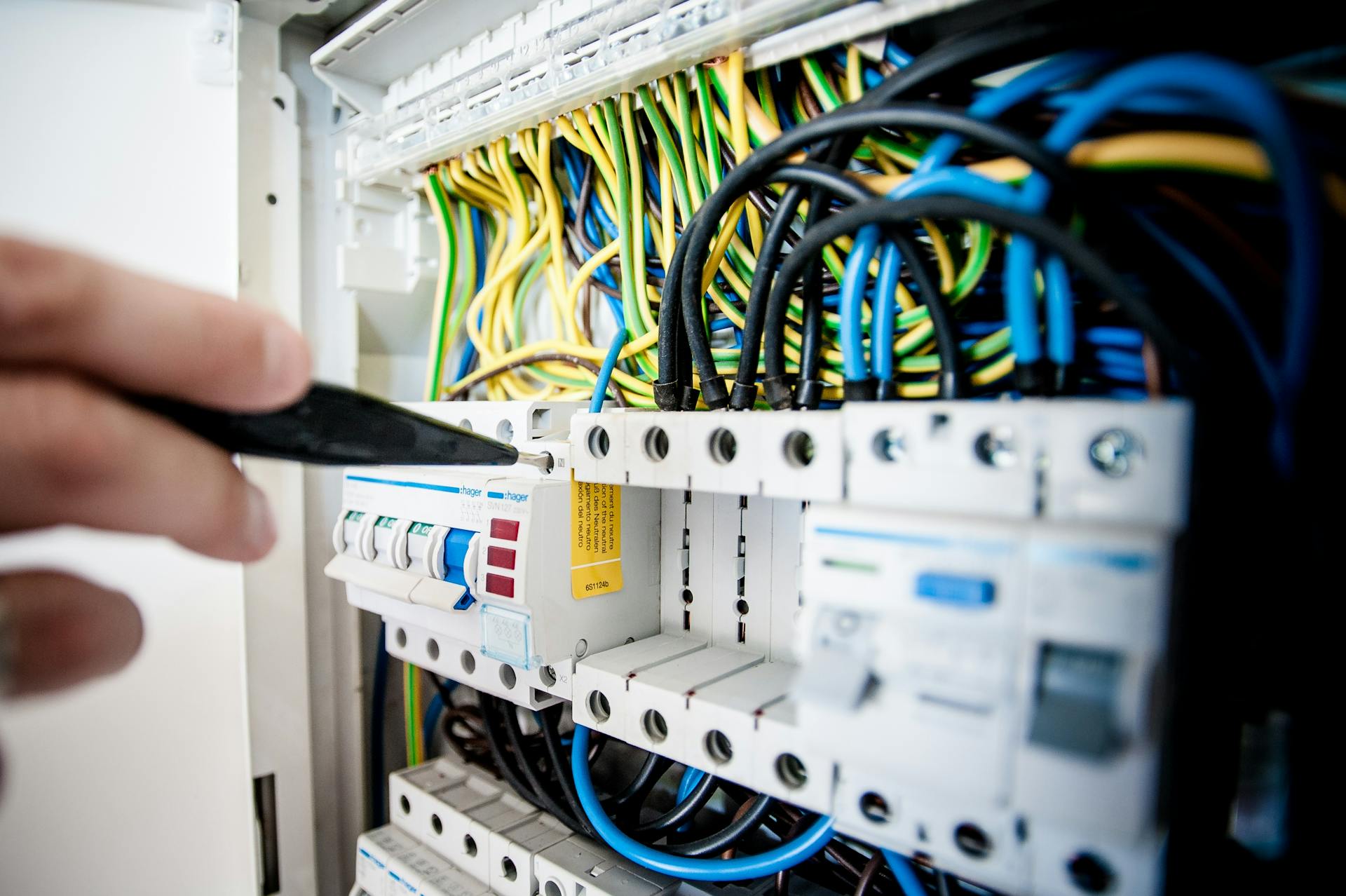 Industrial electrical panel
