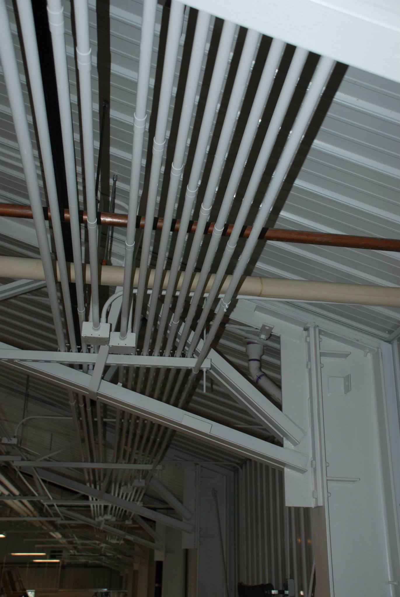 Viking Electric commerical conduit installation
