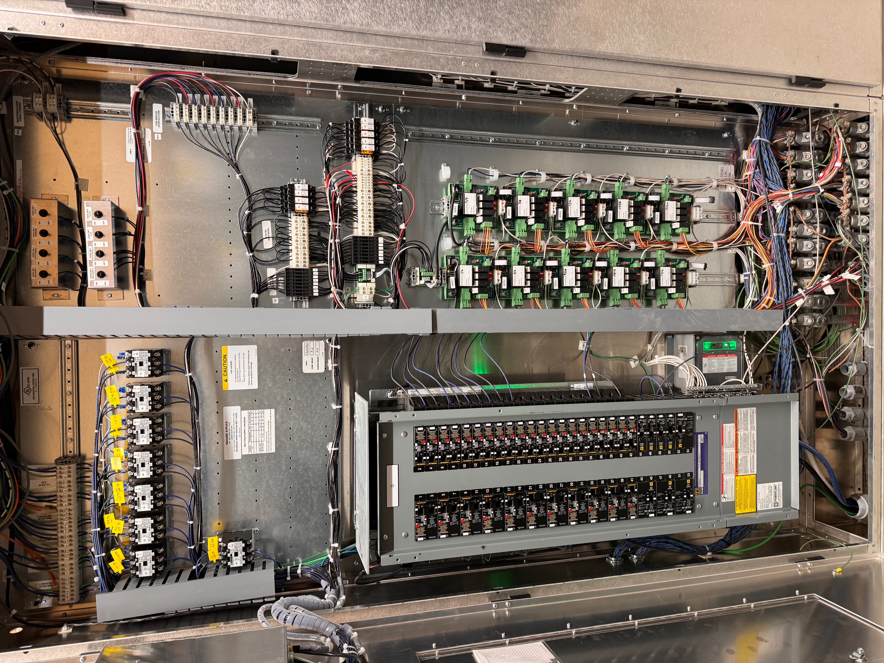 Viking Electric commerical electrical panel installation