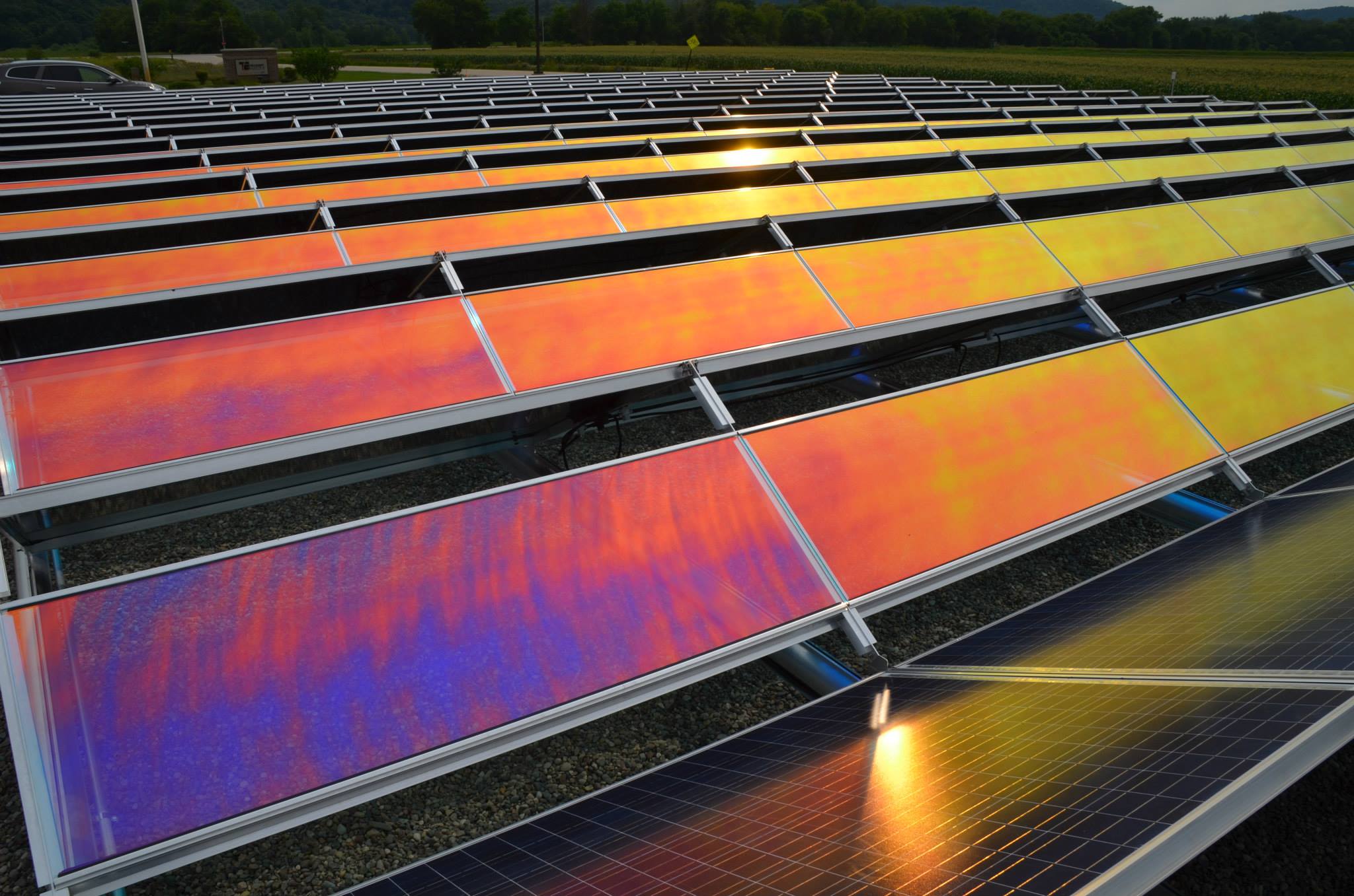 Viking Electric installed solar panel
